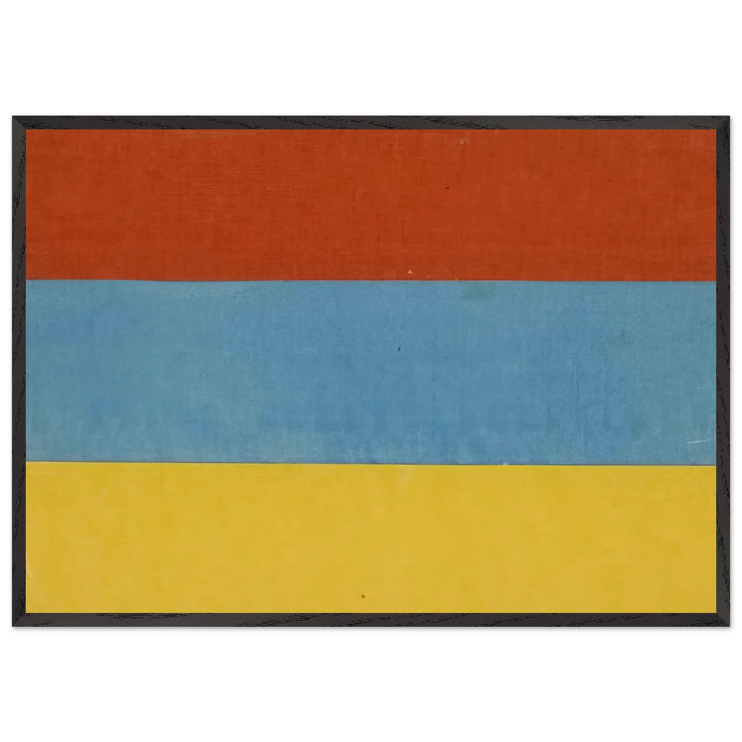 Red Blue Yellow - Ellsworth Kelly Framed Art Print – Black Wooden Frame - Default Title - -Framed Art Print