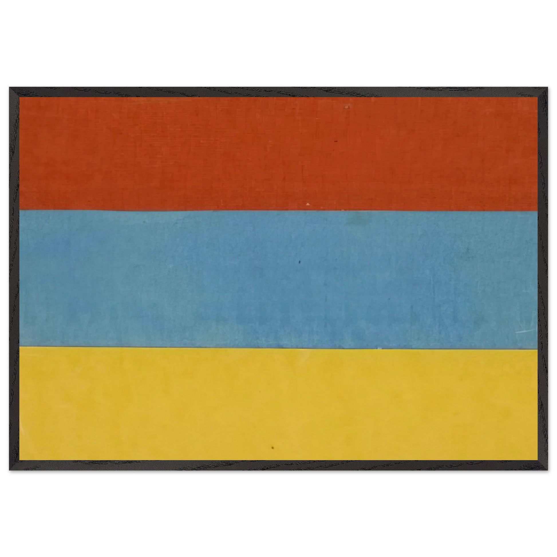 Red Blue Yellow - Ellsworth Kelly Framed Art Print – Black Wooden Frame - Default Title - -Framed Art Print