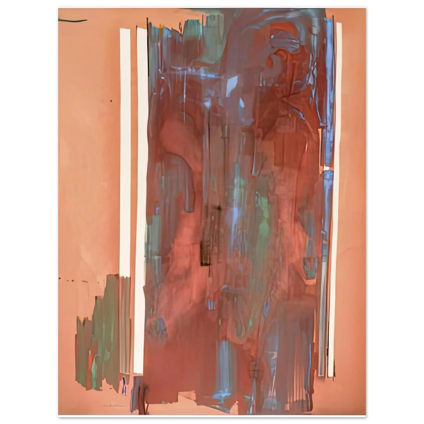 Helen Frankenthaler - Plexus, 1976- Wall Art - 21x29.7 cm / 8x12" - Fine Art Poster - -