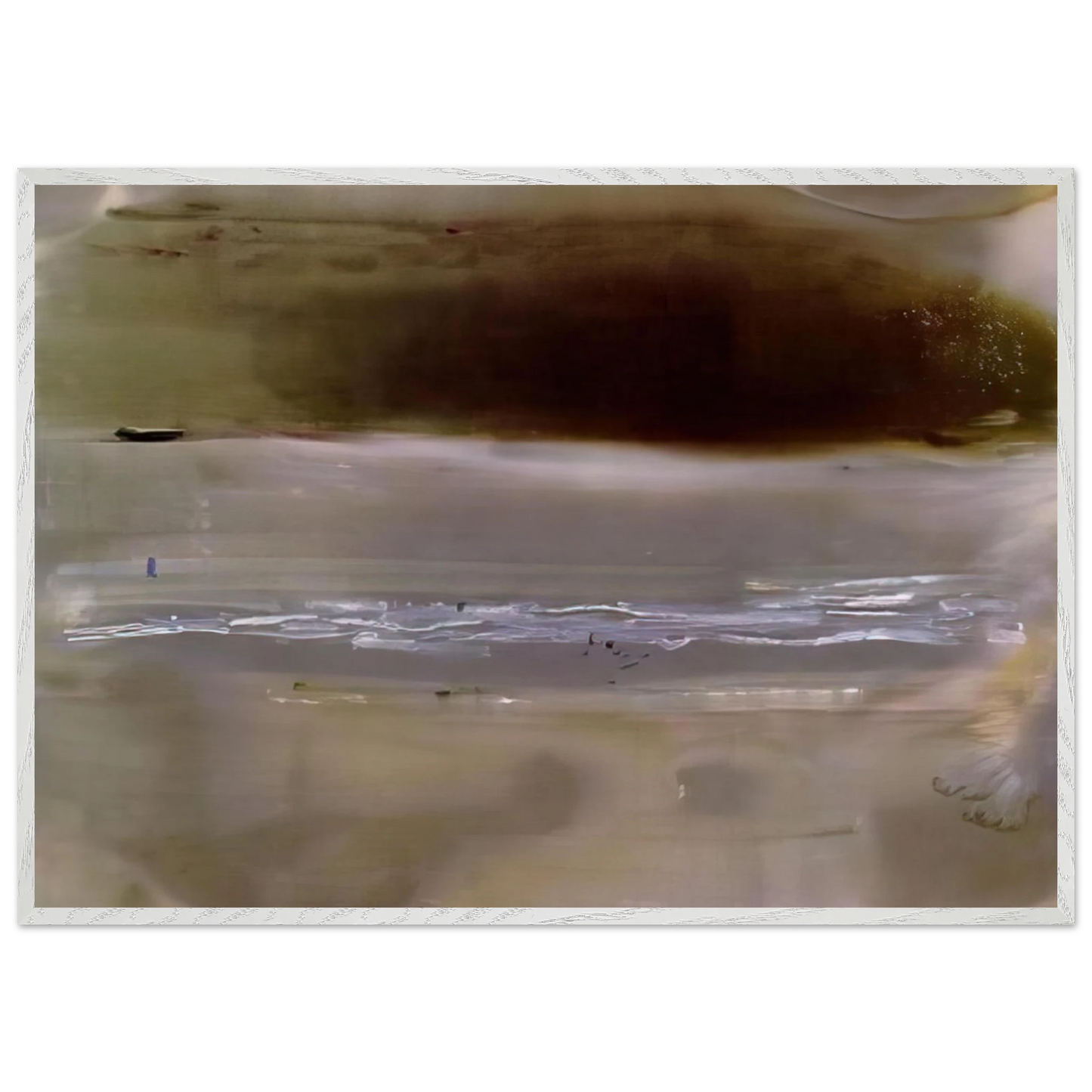 Helen Frankenthaler - Viewpoint II - 1979 Wall art - A2 (42 x 59.4  cm) - Premium Wooden Framed Poster With Fine Art Paper - Black frame