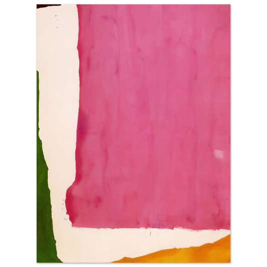 Helen Frankenthaler - Mauve District - 1966 Wall art - 13x18 cm / 5x7 inches - Fine Art Poster - -