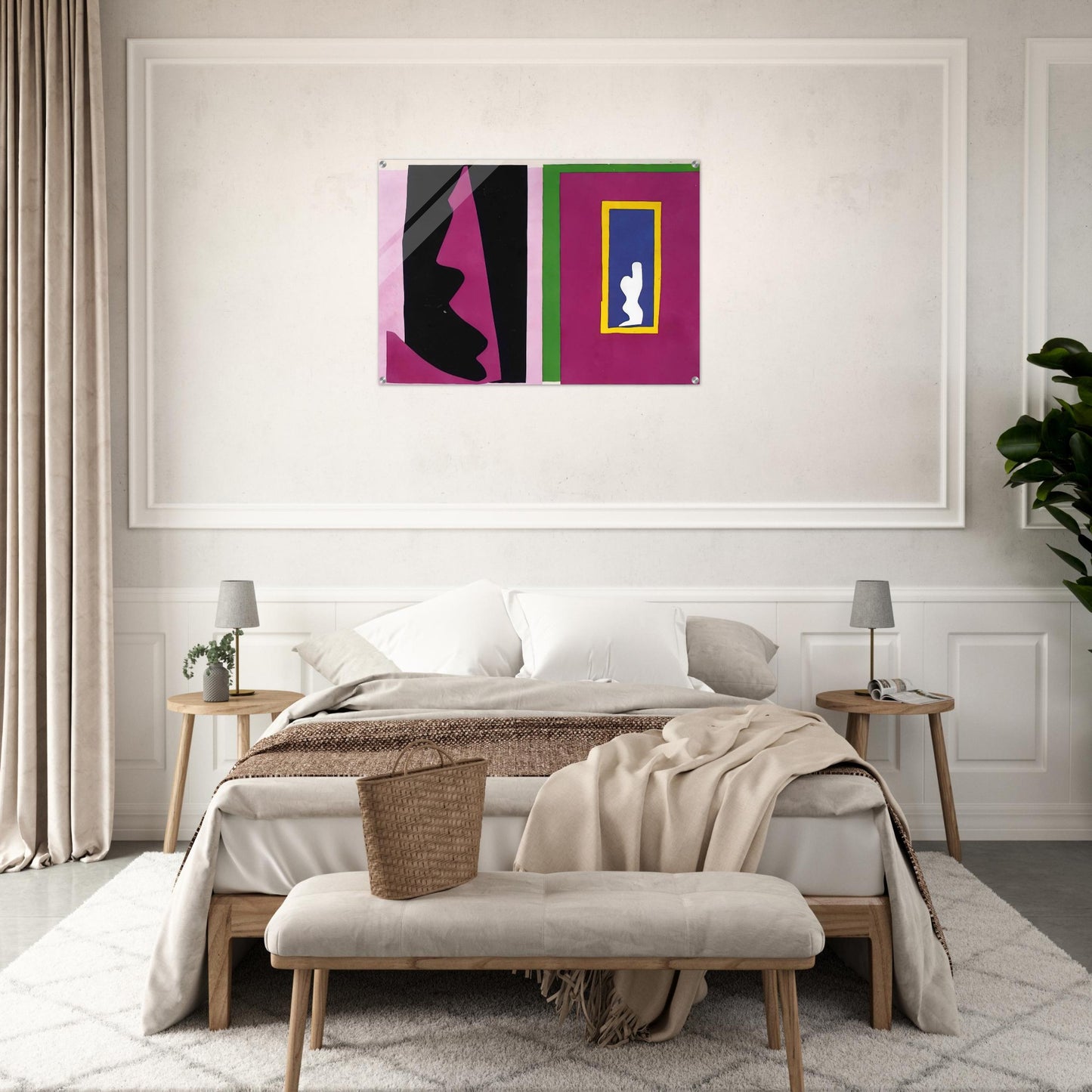 CUT OUTS - Henri Matisse Acrylic Print - 70x100 cm / 28x40″ inches | Henri Matisse Wall Art | Henri Matisse Prints