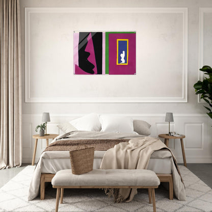 CUT OUTS - Henri Matisse Acrylic Print - 70x100 cm / 28x40″ inches | Henri Matisse Wall Art | Henri Matisse Prints