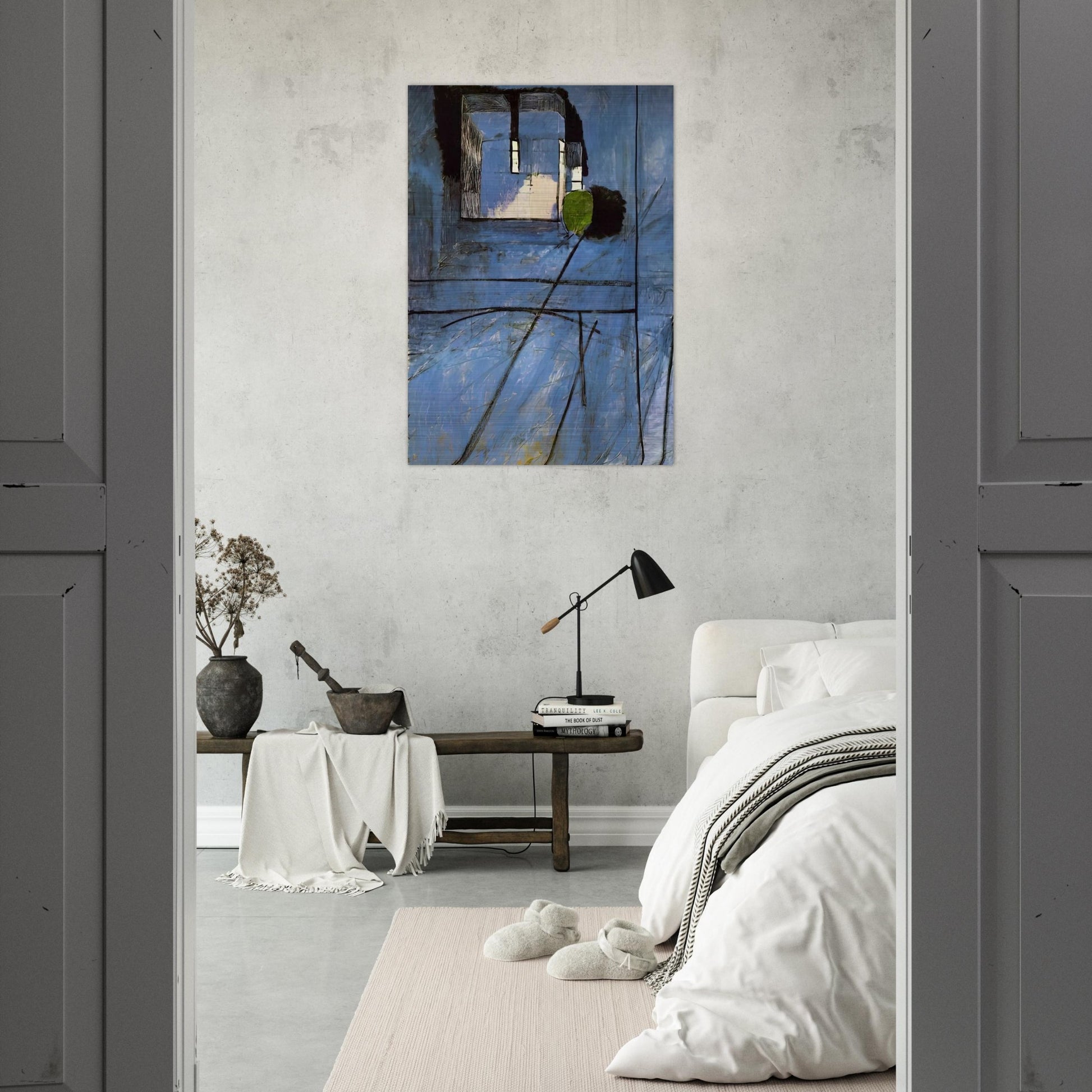 VIEW OF NOTRE DAME 1914 - Henri Matisse Brushed Aluminum Print - 70x100 cm / 28x40 inches | Henri Matisse Aluminum Print | Henri Matisse Prints