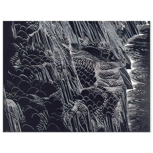 Eyvind Earle - Ocean Cliffs Fine Art Poster - Default Title