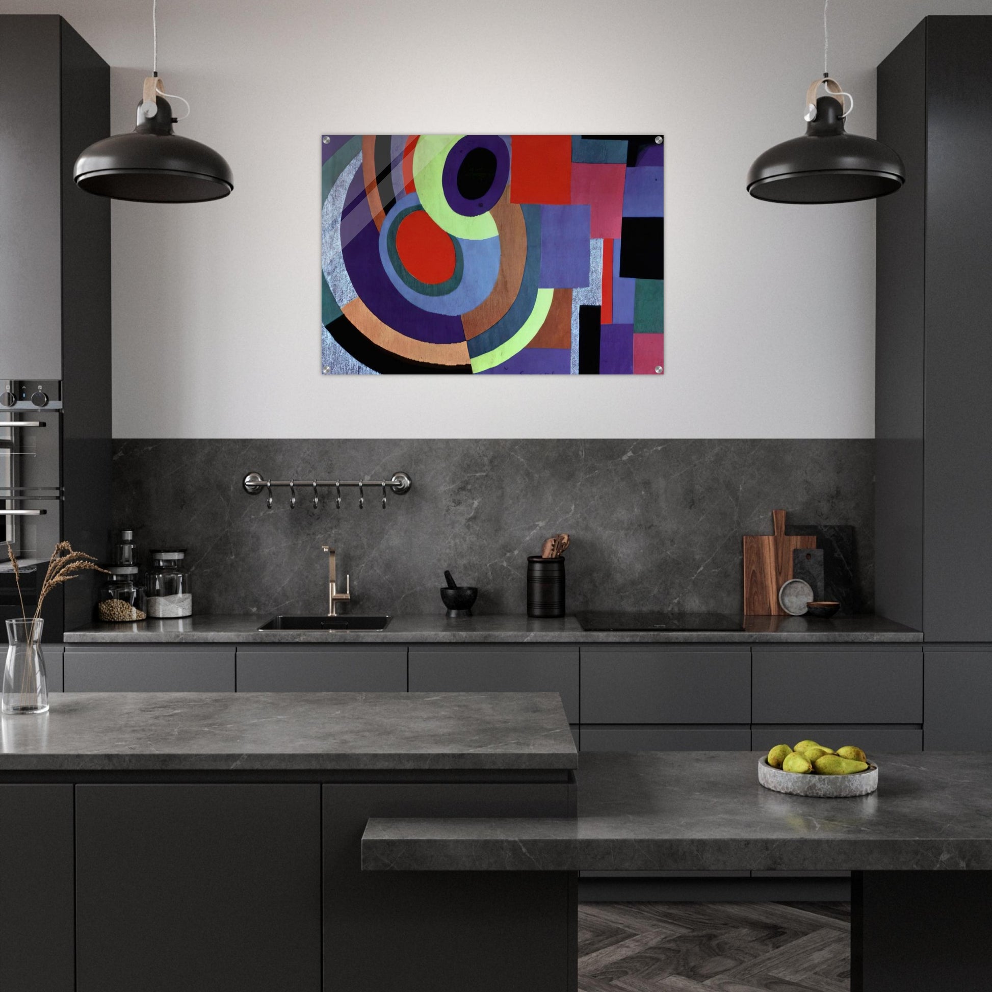 ICARUS - Sonia Delaunay Acrylic Print - 70x100 cm / 28x40″ inches | Sonia Delaunay Wall Art | Sonia Delaunay Prints