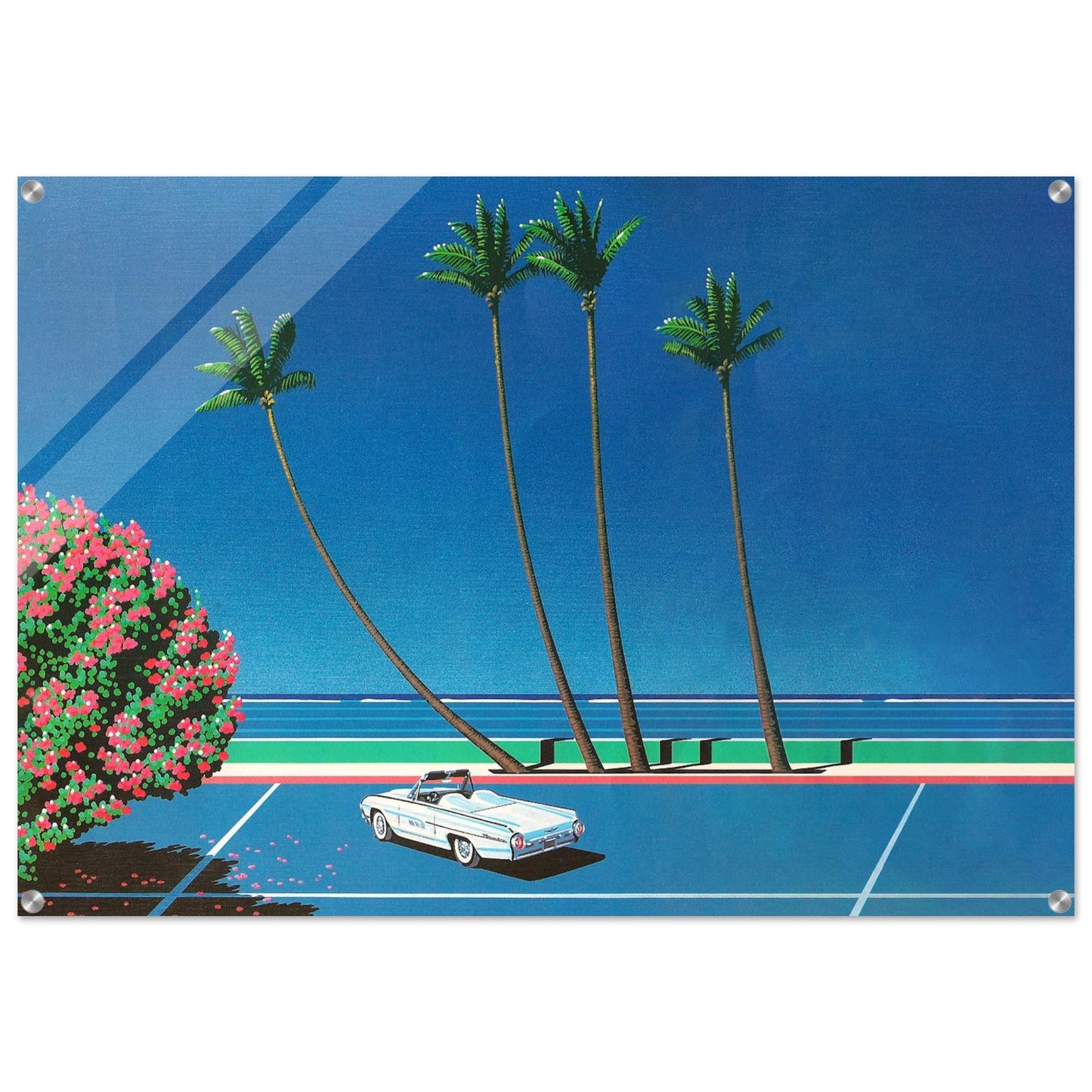 Chillside - Hiroshi Nagai Acrylic Print - 70x100 cm / 28x40″ inches | Hiroshi Nagai Wall Art | Hiroshi Nagai Prints