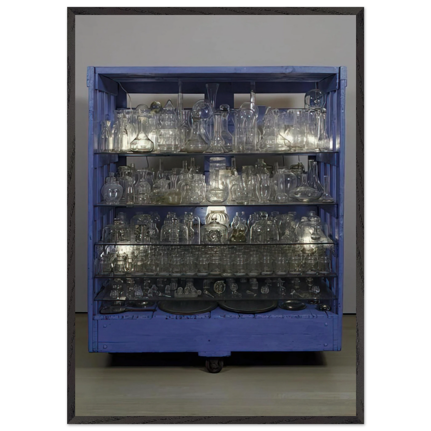 DEFIANCE 1991 - Louise Bourgeois Framed Art Print – Black Wooden Frame - Default Title - -Framed Art Print