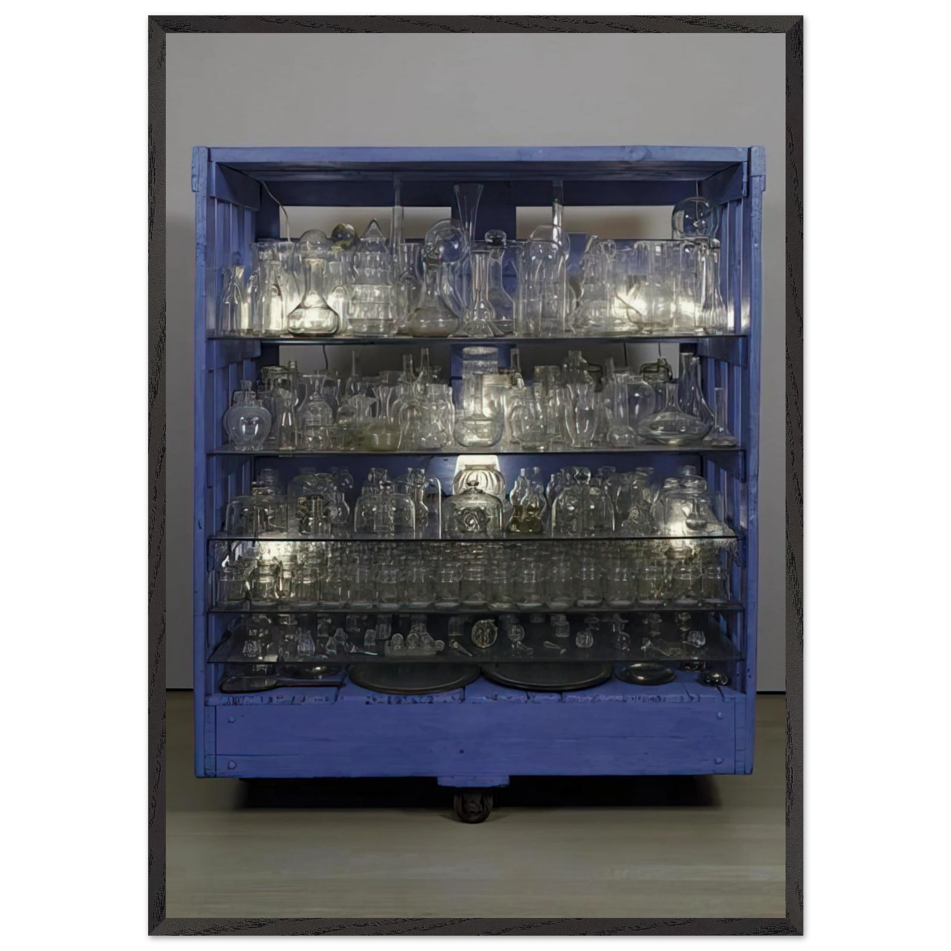 DEFIANCE 1991 - Louise Bourgeois Framed Art Print – Black Wooden Frame - Default Title - -Framed Art Print