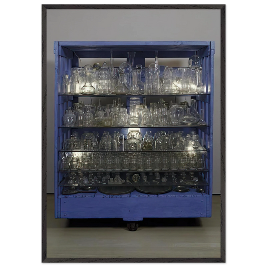 DEFIANCE 1991 - Louise Bourgeois Framed Art Print – Black Wooden Frame - Default Title - -Framed Art Print