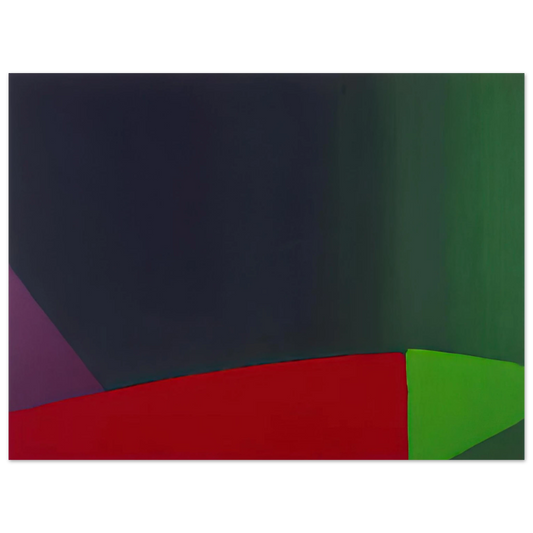 John Hoyland - 6.3.66 - 1966 Fine Art Poster - Default Title