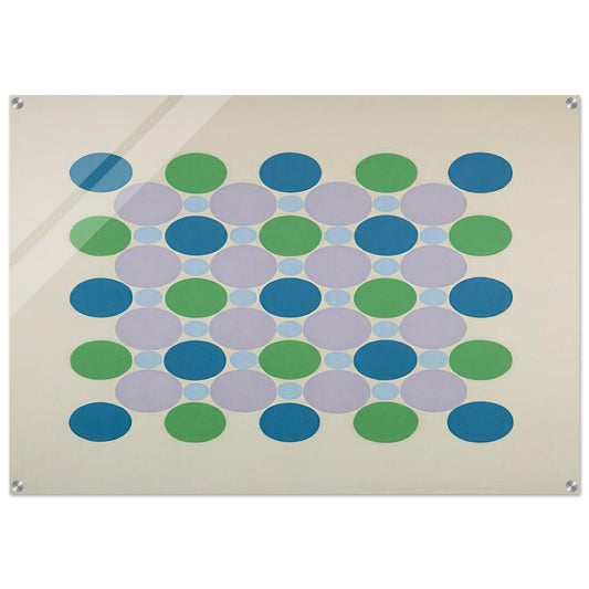 Four Blue Five - 1962 - Thomas Downing Acrylic Print - 70x100 cm / 28x40″ inches