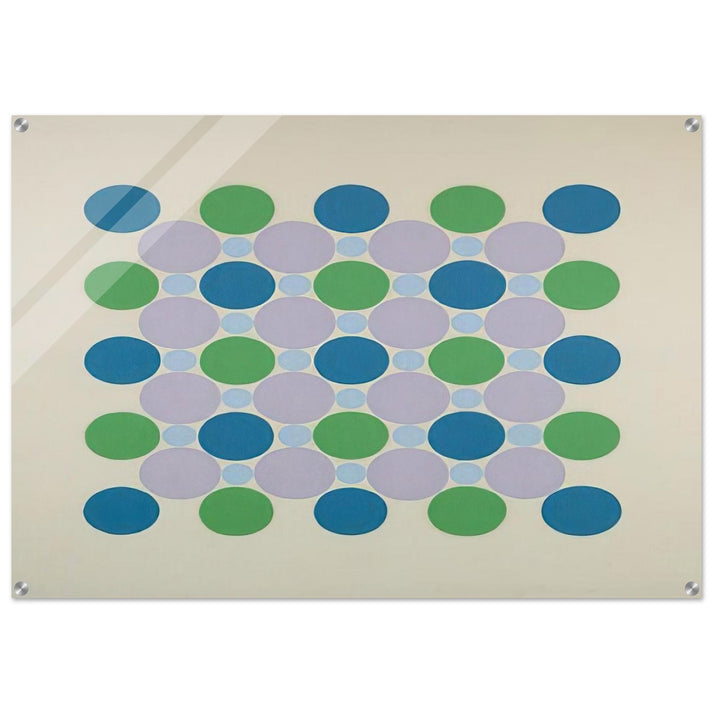 Four Blue Five - 1962 - Thomas Downing Acrylic Print - 70x100 cm / 28x40″ inches