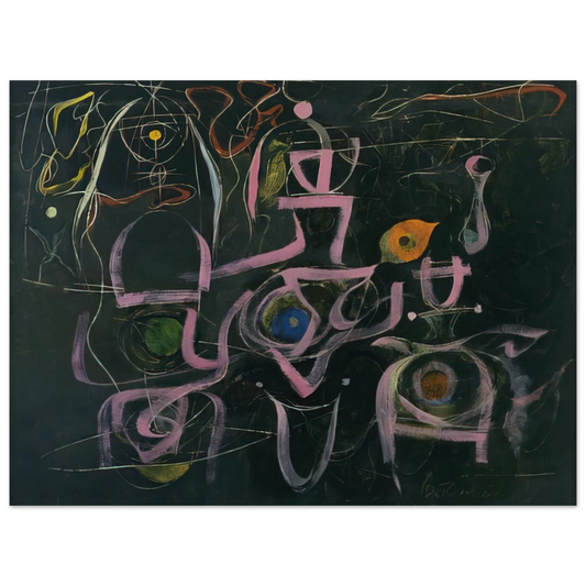 Bradley Walker Tomlin - Number 3 - 1948 Fine Art Poster - Default Title