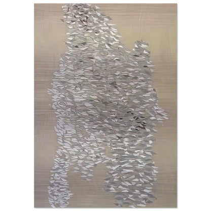 Impact - 1971 - Robert Goodnough Brushed Aluminum Print - 70x100 cm / 28x40 inches | Robert Goodnough Aluminum Print | Robert Goodnough Prints