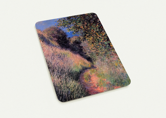Path at Pourville By claude monet Pack of 10 Post Cards | claude monet Post Cards | A6 (10.5 x 14.8 cm) - 4.1 x 5.8 inches