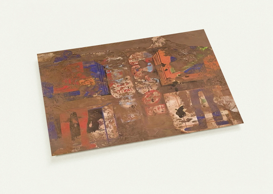 Graphic with Cocoa - 1968 By Dieter Roth Pack of 10 Post Cards | Dieter Roth Post Cards | A6 (10.5 x 14.8 cm) - 4.1 x 5.8 inches