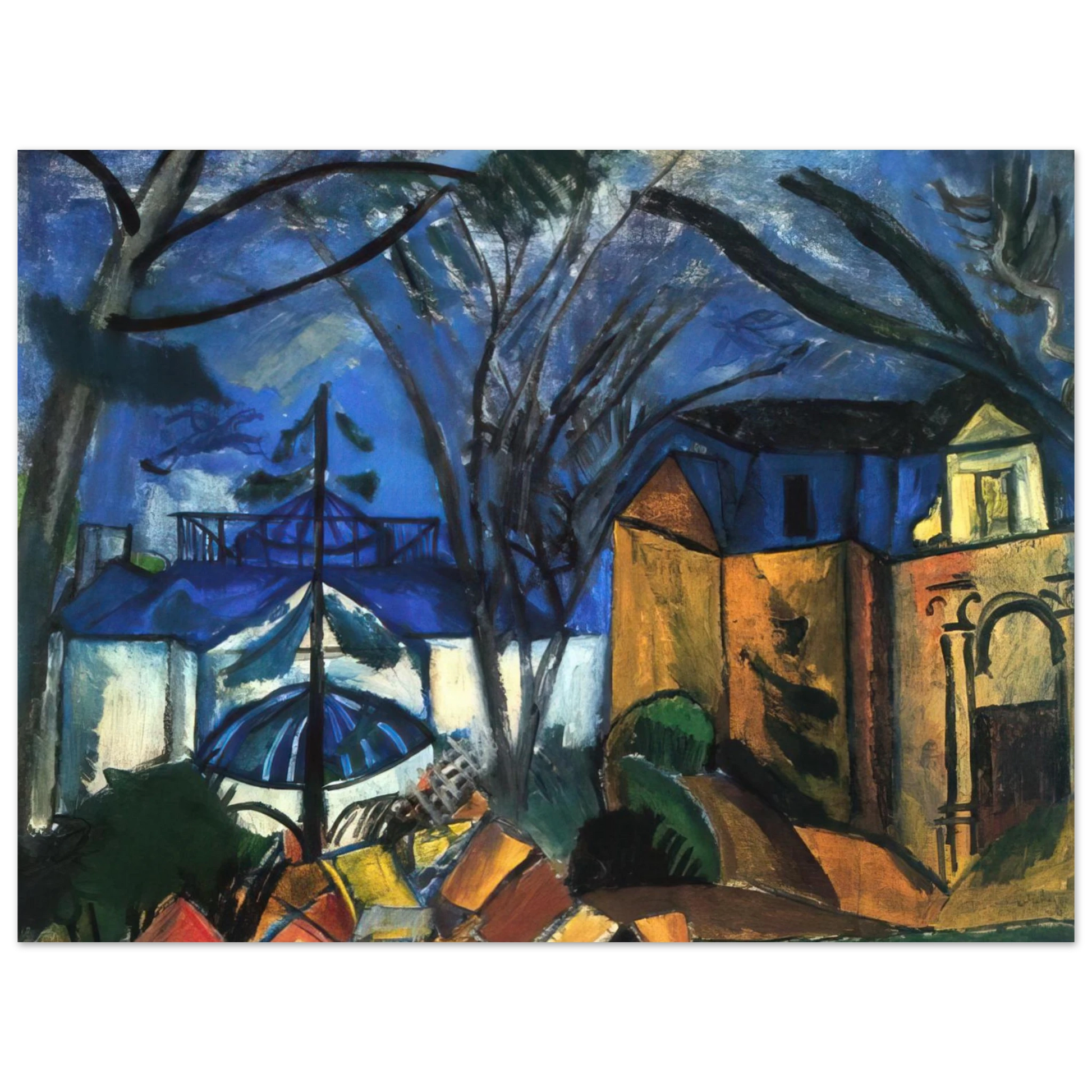 Raoul Dufy - THE BOTANICAL GARDEN 1910 Fine Art Poster - Default Title