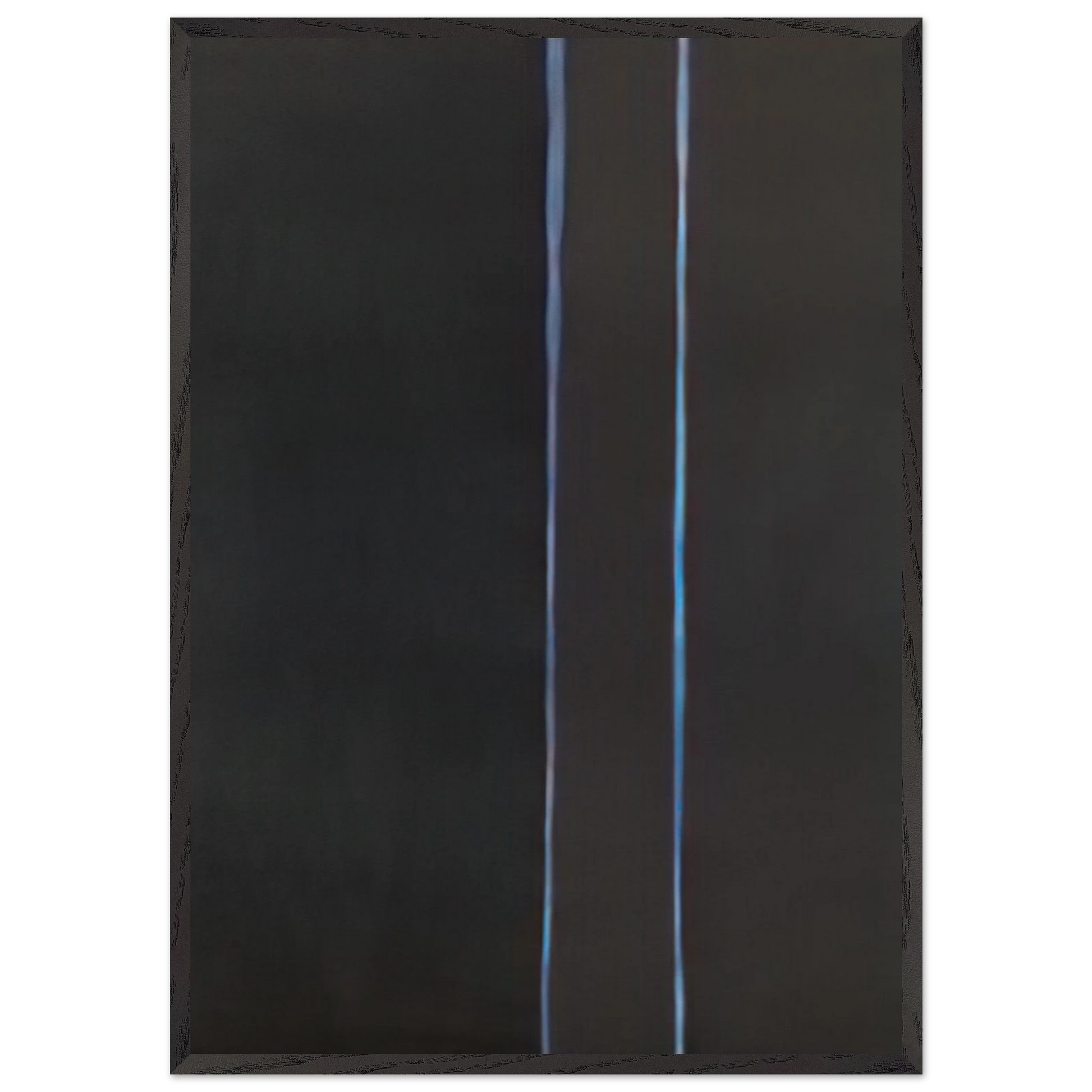 By Twos - Barnett Newman Framed Art Print – Black Wooden Frame - Default Title - -Framed Art Print