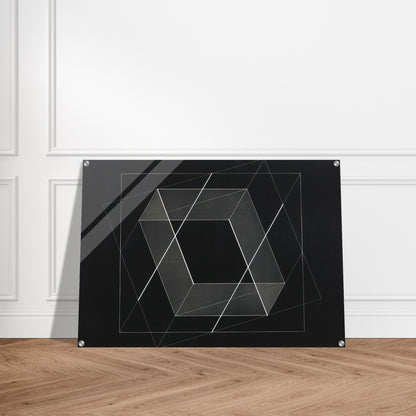 F NO 13 MULTI MOBILE 1952 - Josef Albers Acrylic Print - 70x100 cm / 28x40″ inches | Josef Albers Wall Art | Josef Albers Prints