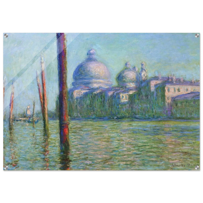 The Grand Canal 03 - claude monet Acrylic Print - 70x100 cm / 28x40″ inches | claude monet Wall Art | claude monet Prints