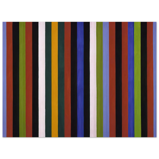 Gene Davis - Hot Beat - 1964 Fine Art Poster - Default Title