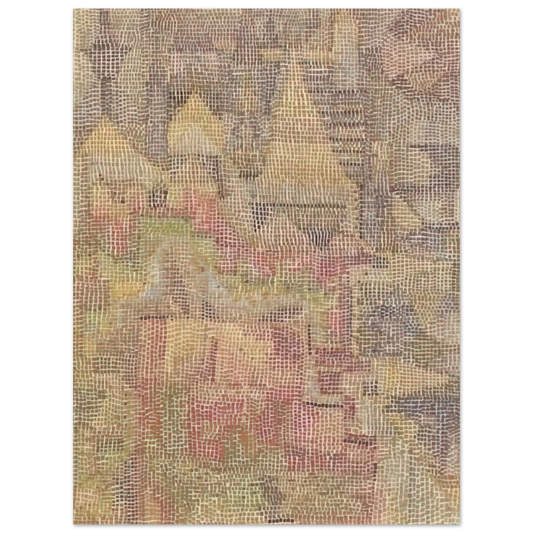 Paul Klee - CASTLE GARDEN 1931 Fine Art Poster - Default Title