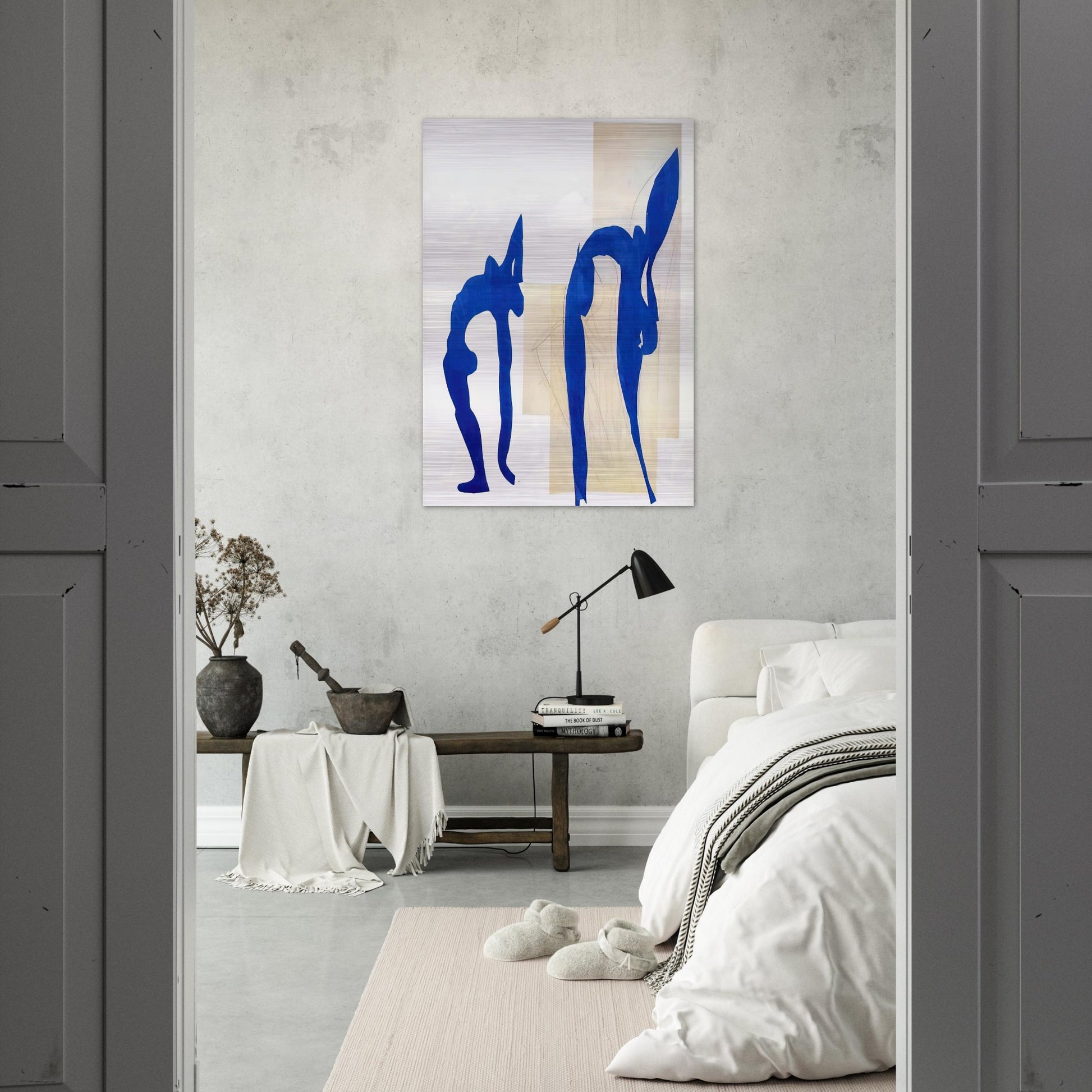 BLUE NUDES - Henri Matisse Brushed Aluminum Print - 70x100 cm / 28x40 inches | Henri Matisse Aluminum Print | Henri Matisse Prints