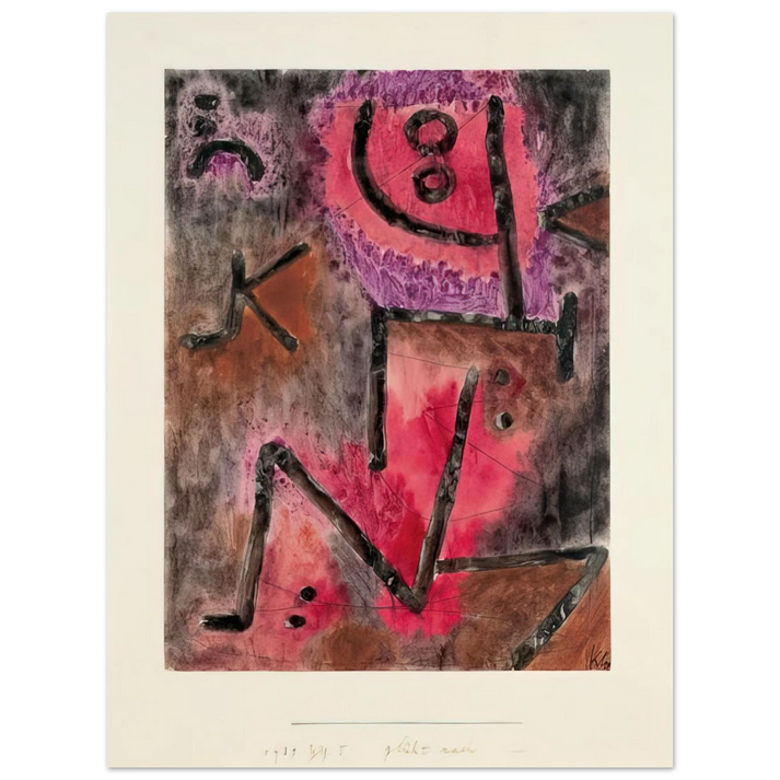 Paul Klee - AFTER ANNEALING 1940  75x100 cm / 30x40inches Fine Art Poster