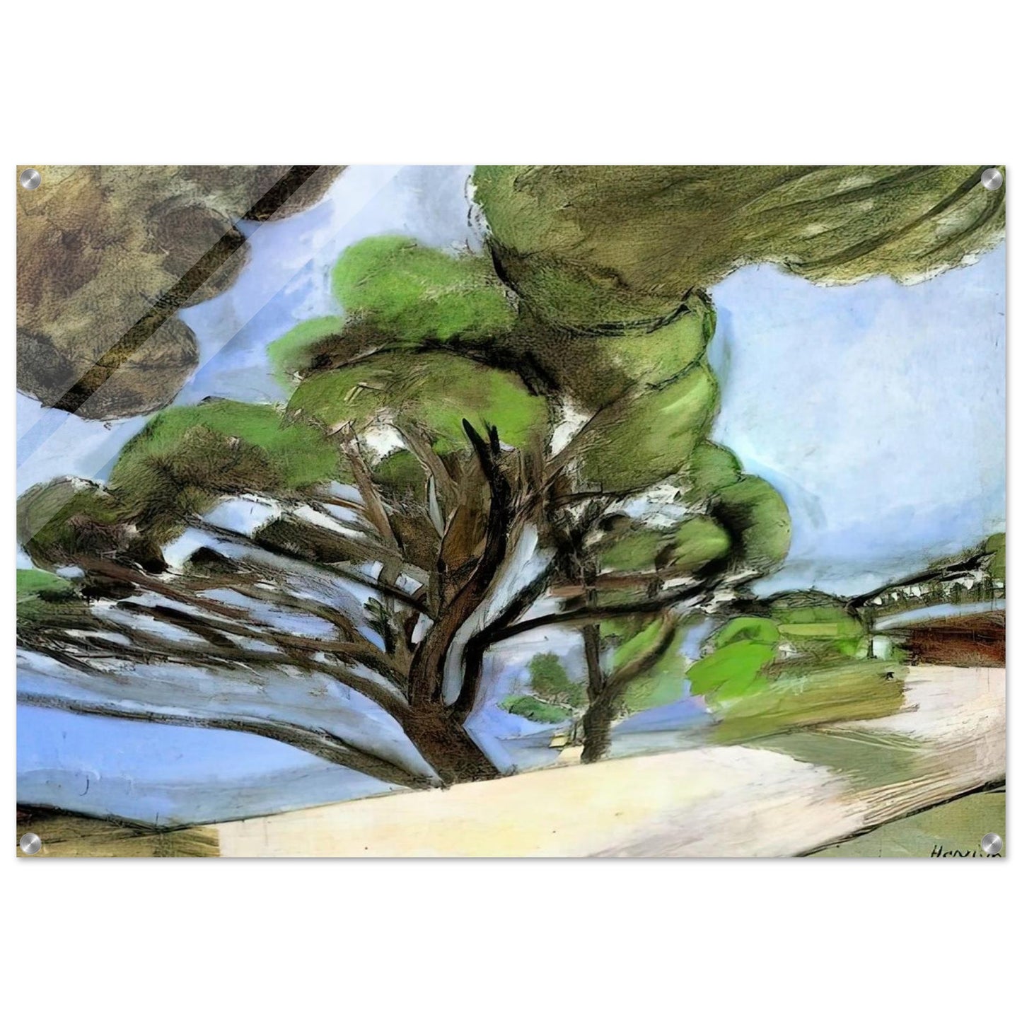 THE LARGE PINE 1926 - Henri Matisse Acrylic Print - 70x100 cm / 28x40″ inches | Henri Matisse Wall Art | Henri Matisse Prints