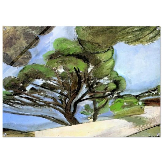 THE LARGE PINE 1926 - Henri Matisse Acrylic Print - 70x100 cm / 28x40″ inches | Henri Matisse Wall Art | Henri Matisse Prints