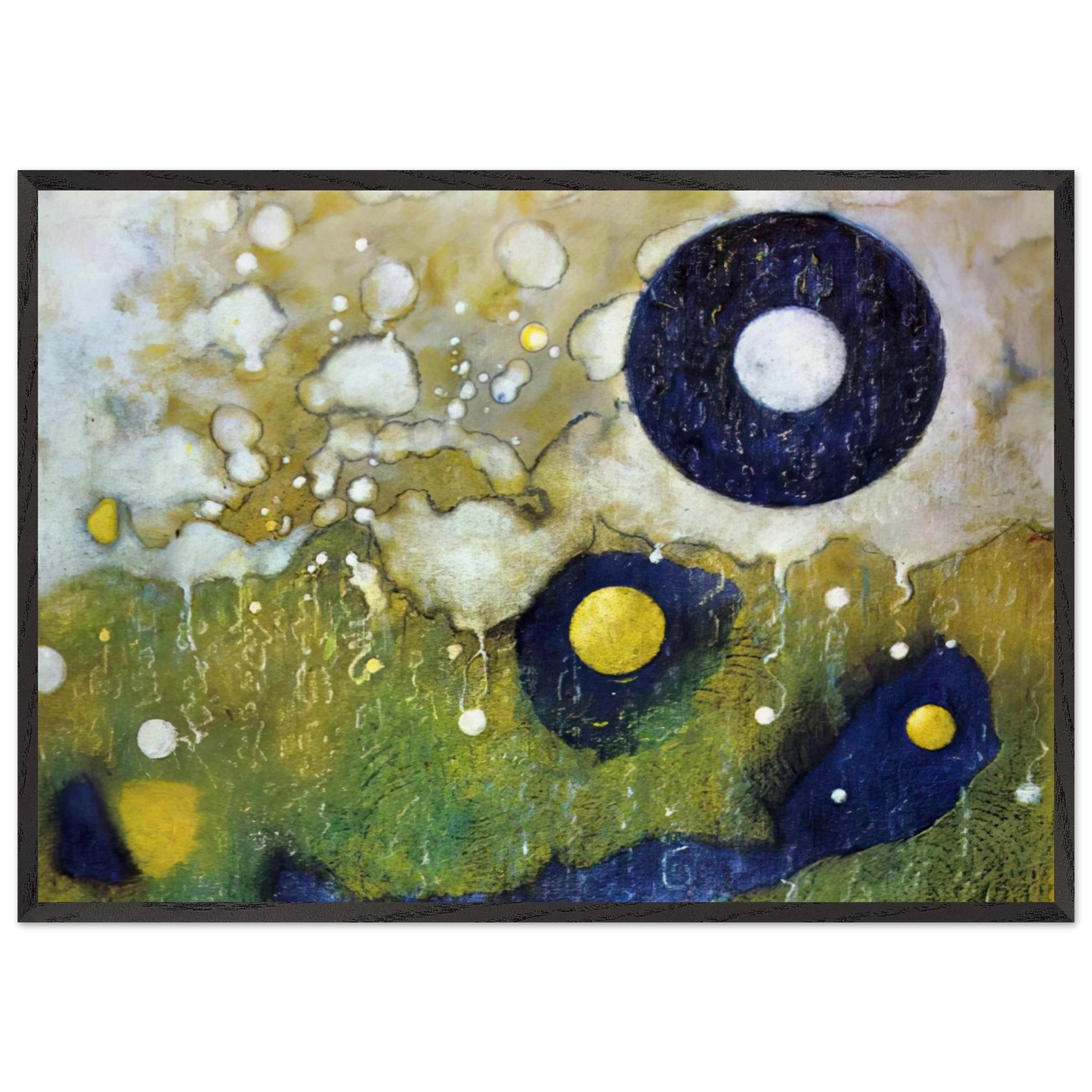 Configuration No6 - Max Ernst Framed Art Print – Black Wooden Frame - Default Title - -Framed Art Print