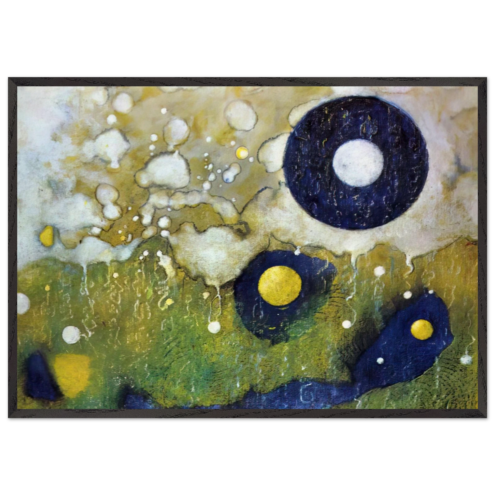 Configuration No6 - Max Ernst Framed Art Print – Black Wooden Frame - Default Title - -Framed Art Print