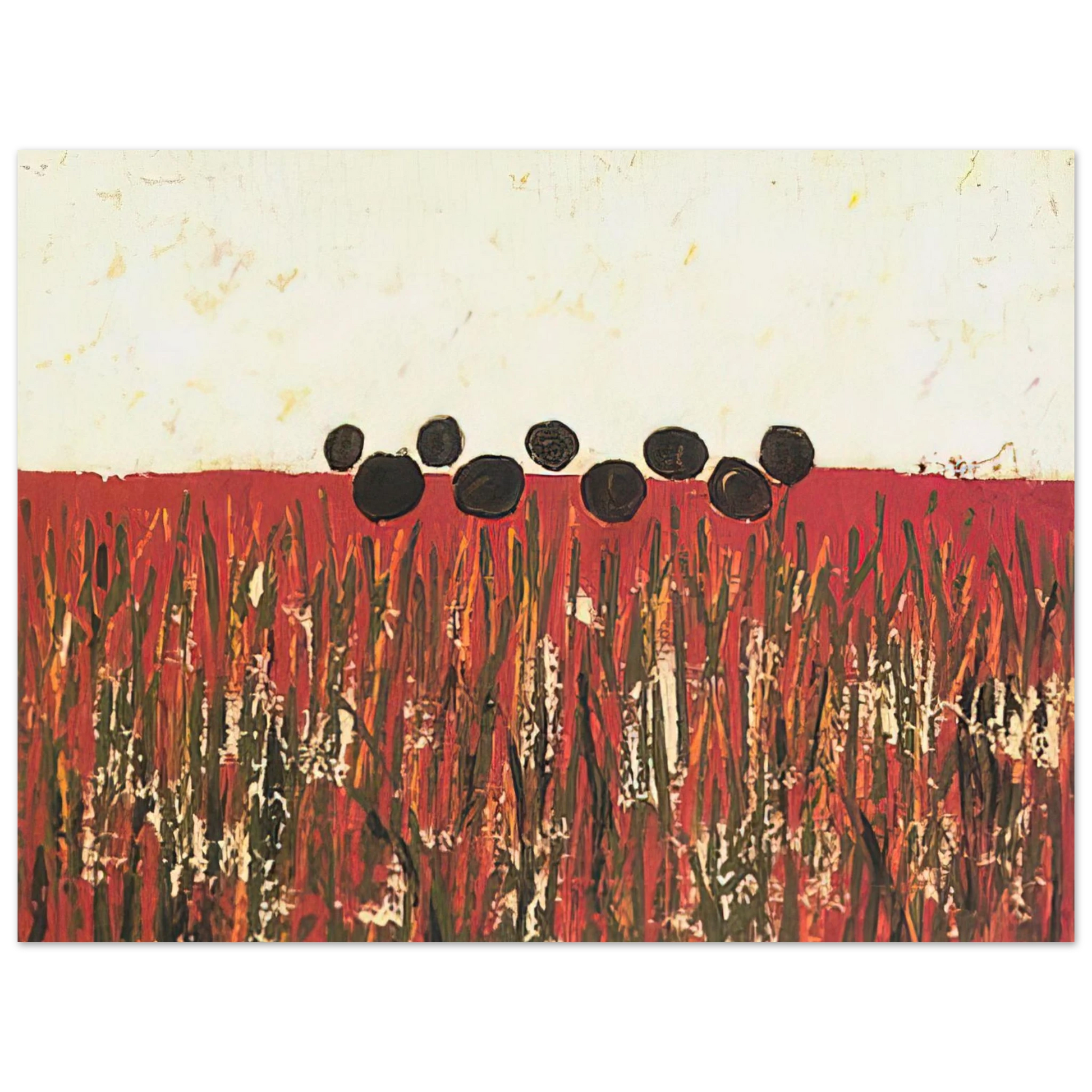 Forrest Bess - Symbol of Flowers - 1951 Fine Art Poster - Default Title