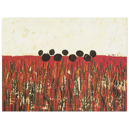 Forrest Bess - Symbol of Flowers - 1951 Fine Art Poster - Default Title
