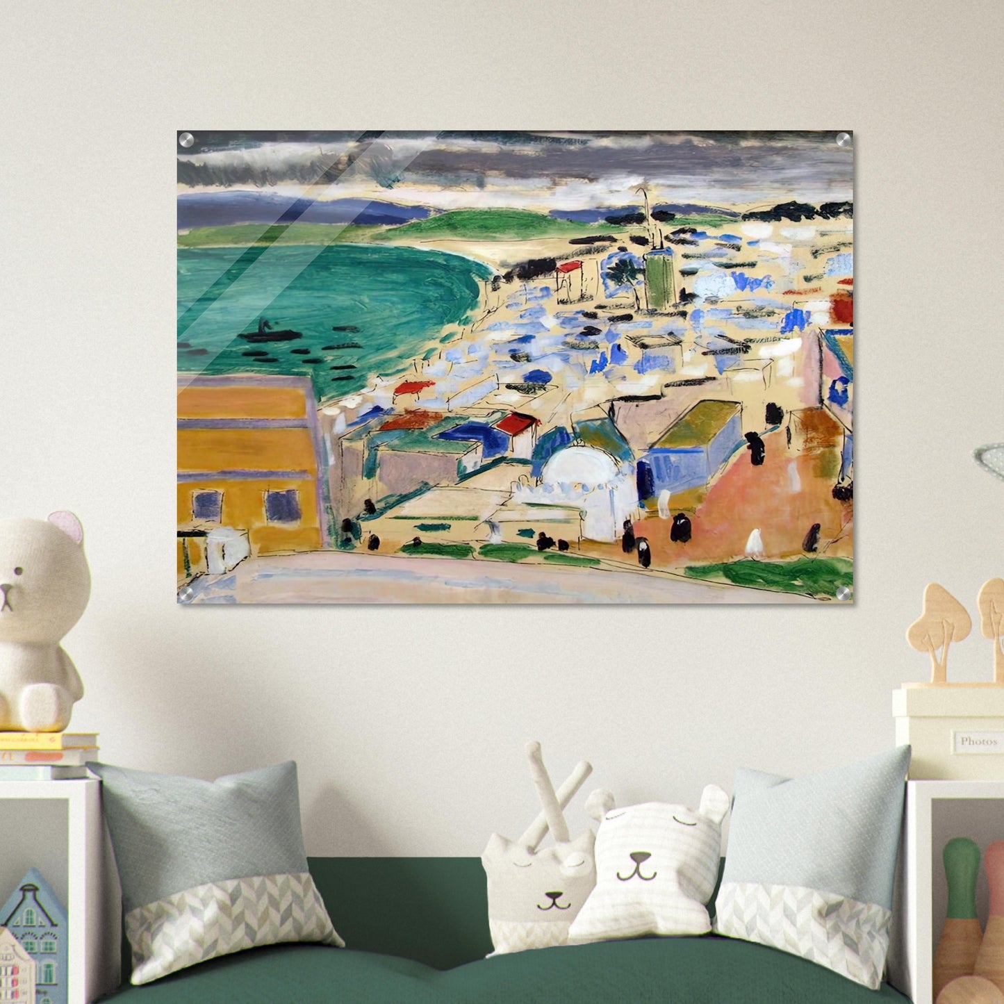 THE BAY OF TANGIER 1912 - Henri Matisse Acrylic Print - 70x100 cm / 28x40″ inches