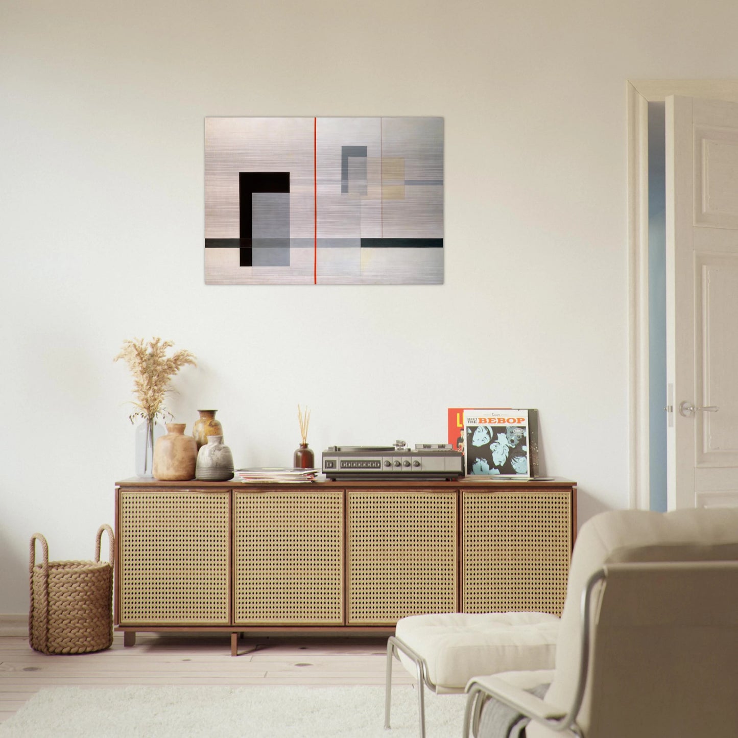 K VII - Laszlo Moholy-Nagy Brushed Aluminum Print - 70x100 cm / 28x40 inches | Laszlo Moholy-Nagy Aluminum Print | Laszlo Moholy-Nagy Prints