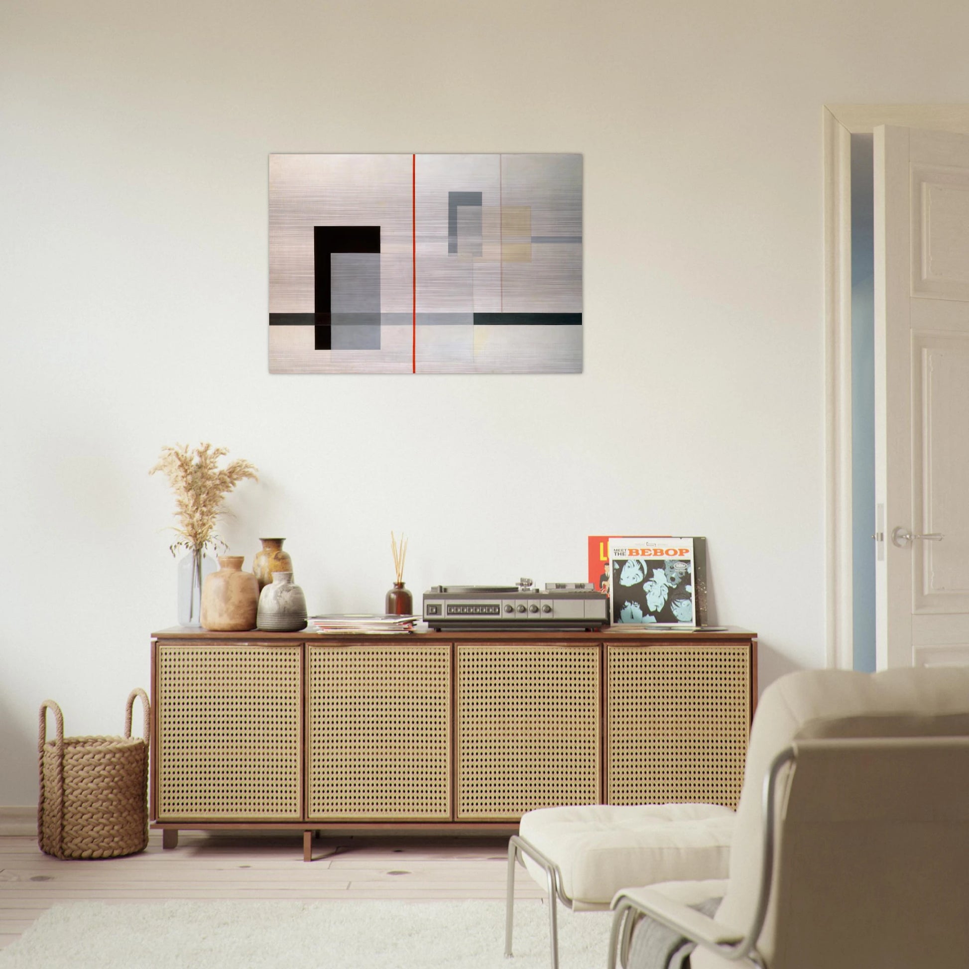 K VII - Laszlo Moholy-Nagy Brushed Aluminum Print - 70x100 cm / 28x40 inches | Laszlo Moholy-Nagy Aluminum Print | Laszlo Moholy-Nagy Prints