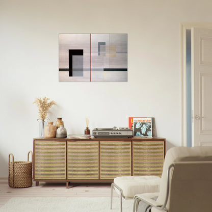 K VII - Laszlo Moholy-Nagy Brushed Aluminum Print - 70x100 cm / 28x40 inches | Laszlo Moholy-Nagy Aluminum Print | Laszlo Moholy-Nagy Prints