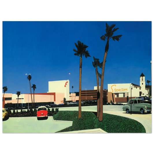 Hiroshi Nagai - In the beginning Stonestown Wall Art - 21x29.7 cm / 8x12" - Fine Art Poster - -