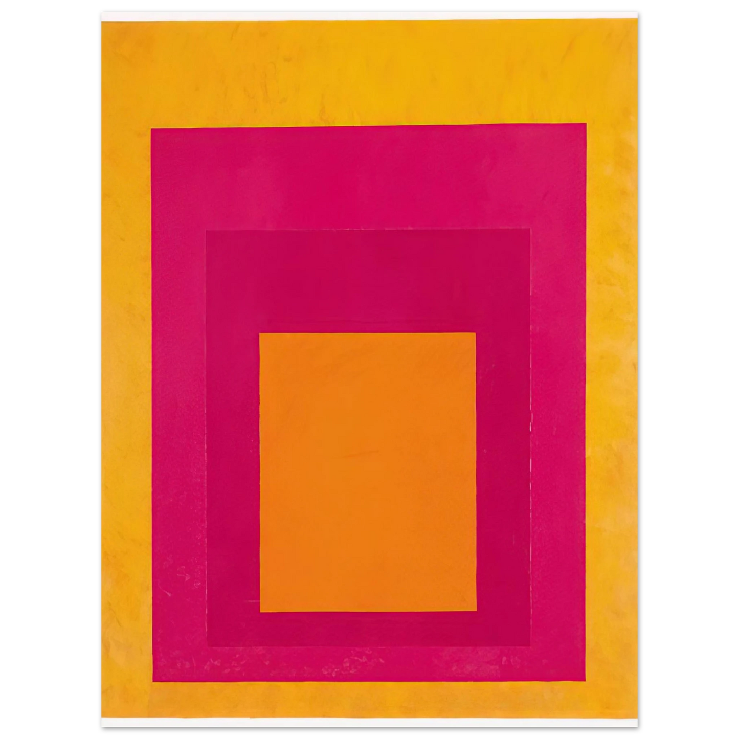Josef Albers - HOMAGE TO THE SQUARE LA TEHUANA 1951 Fine Art Poster - Default Title