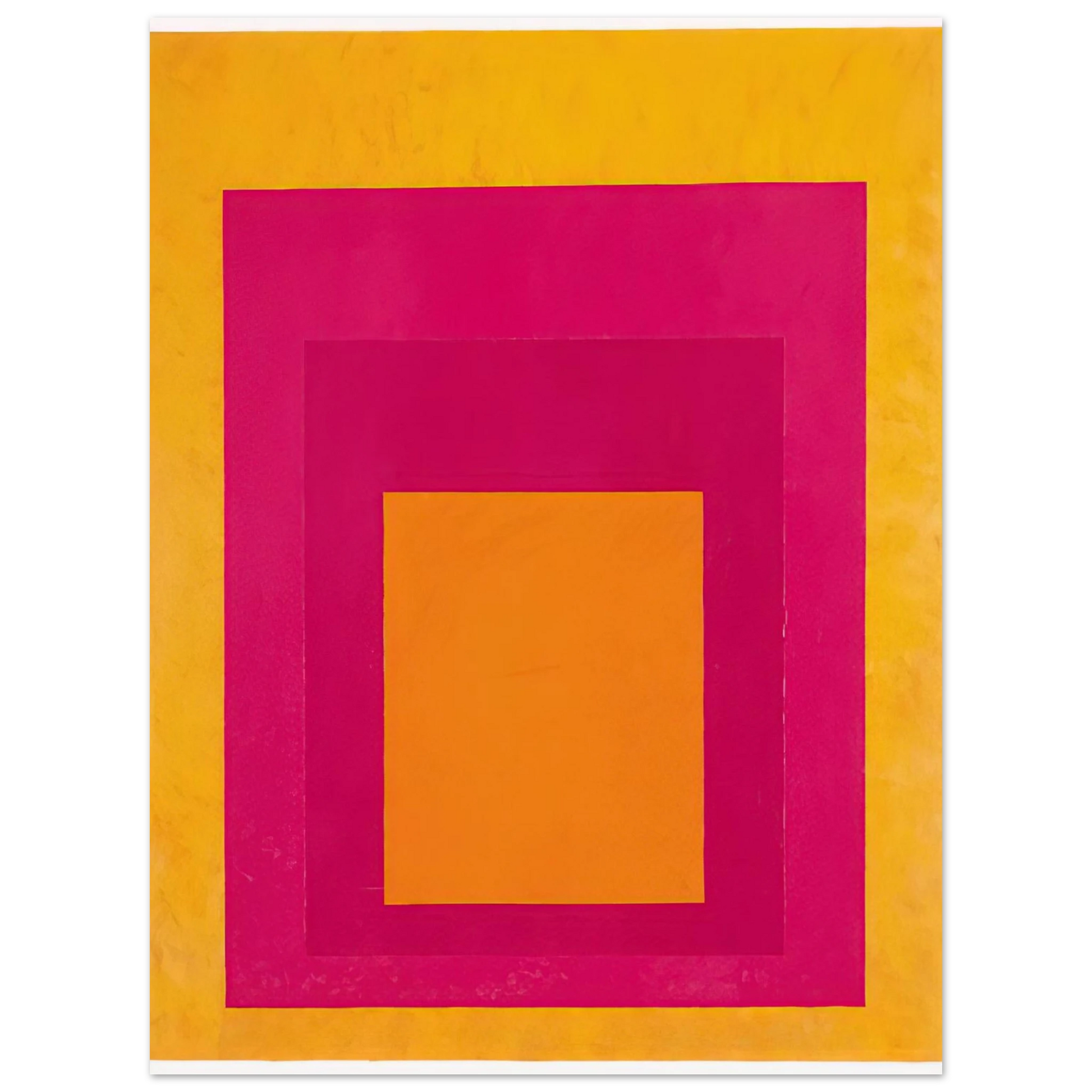 Josef Albers - HOMAGE TO THE SQUARE LA TEHUANA 1951 Fine Art Poster - Default Title