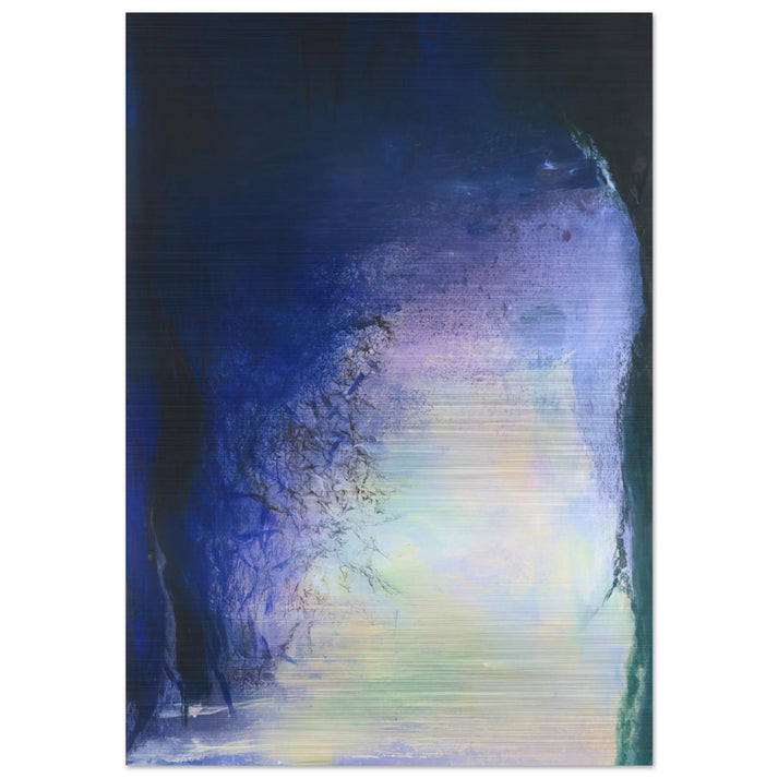 AFTER THE ECLIPSE 11 AUGUST 99 1999 - Zao Wou-Ki Brushed Aluminum Print - 70x100 cm / 28x40 inches | Zao Wou-Ki Aluminum Print | Zao Wou-Ki Prints