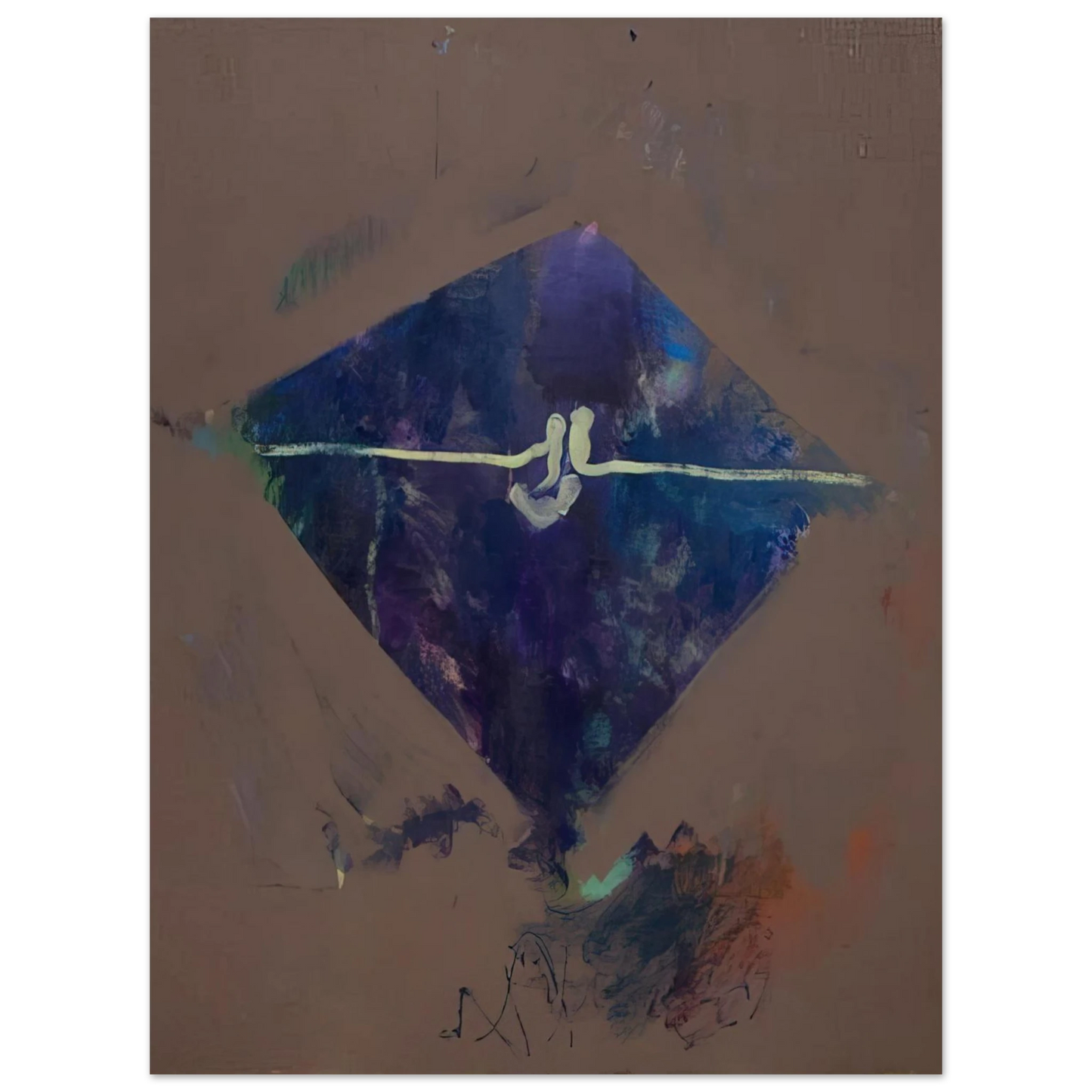 John Altoon - Untitled Sunset Series 33  - 1965 Fine Art Poster - Default Title