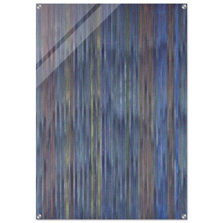 Black Friar - 1978 - Gene Davis Acrylic Print - 70x100 cm / 28x40″ inches | Gene Davis Wall Art | Gene Davis Prints