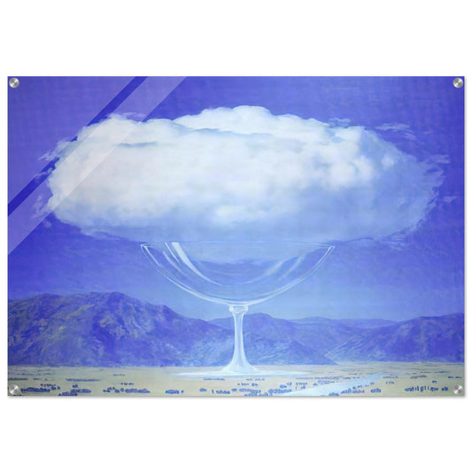 THE HEARTSTRINGS 1960 - Rene Magritte Acrylic Print - 70x100 cm / 28x40″ inches | Rene Magritte Wall Art | Rene Magritte Prints