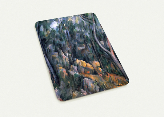 Forest near the rocky caves above the Chateau Noir By Paul Cézanne Pack of 10 Post Cards | Paul Cézanne Post Cards | A6 (10.5 x 14.8 cm) - 4.1 x 5.8 inches