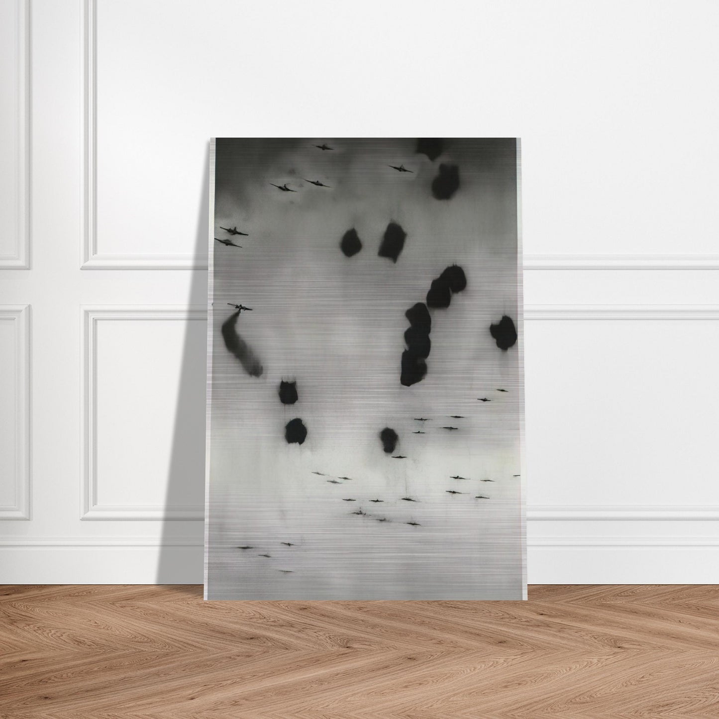 FLIEGER 1964 - Gerhard Richter Brushed Aluminum Print - 70x100 cm / 28x40 inches | Gerhard Richter Aluminum Print | Gerhard Richter Prints