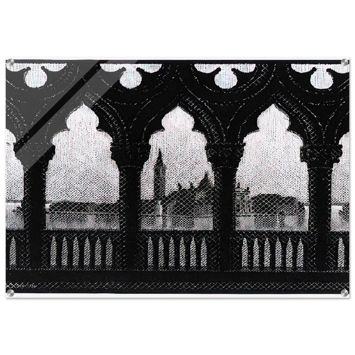 VENICE OCTOBER 1936 1936 - MC Escher Acrylic Print - 70x100 cm / 28x40″ inches | Maurits Cornelis Escher Prints