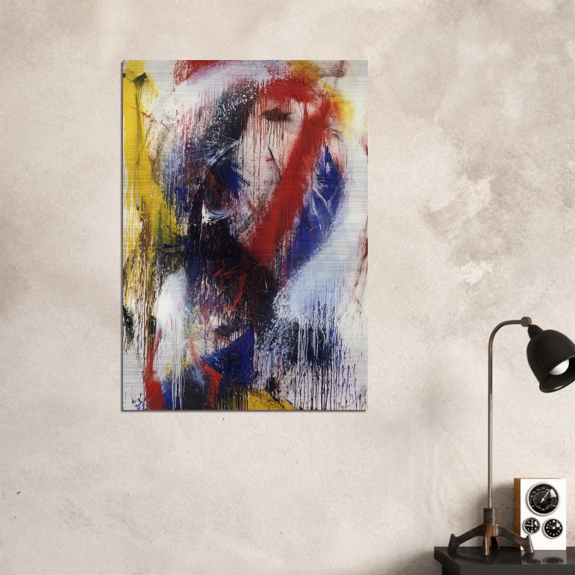 Excalibur - 1960 - Norman Bluhm Brushed Aluminum Print - 70x100 cm / 28x40 inches | Norman Bluhm Aluminum Print | Norman Bluhm Prints